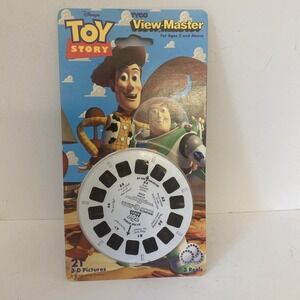 Vintage Disney Pixar Toy Story  3D View-Master 3 Reel Packet 1995 Tyco Sealed